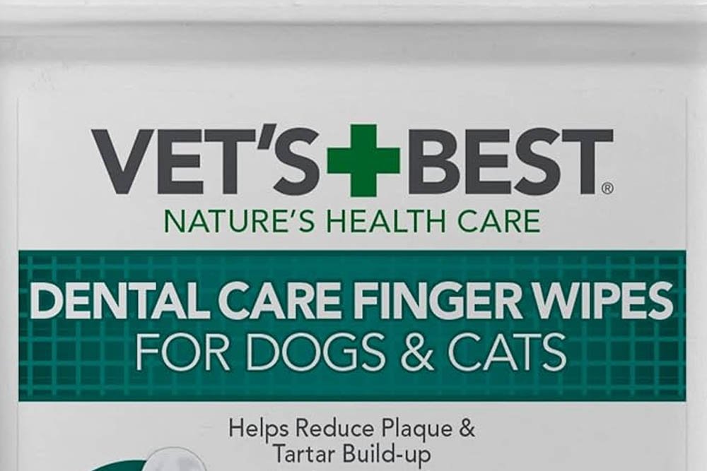 Vets Best Dental Care Dog and Cat Wipes